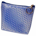 3D Lenticular Purse with Key Ring (Purple/Silver)